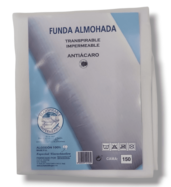 Funda Almohada Transpirable e Impermeable - Imagen 2