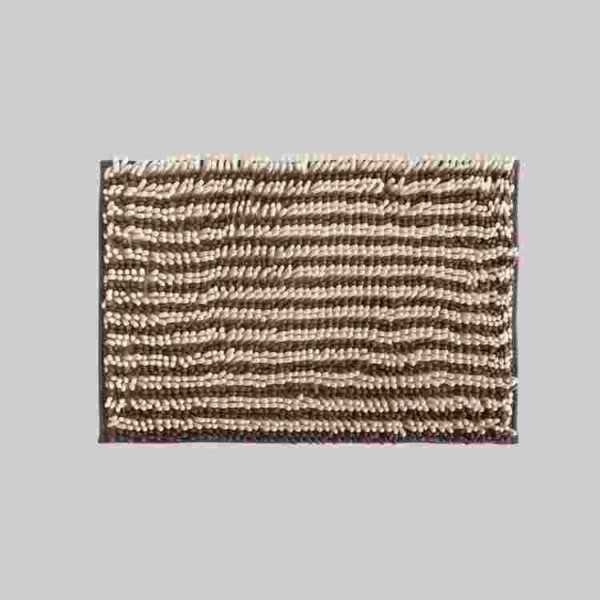 Alfombra Antideslizante Chocolate/Beige - Imagen 2
