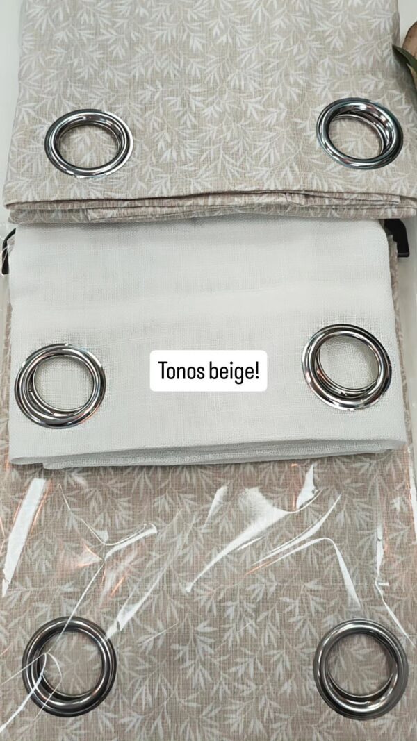 CORTINA NATURA BEIGE - Imagen 5
