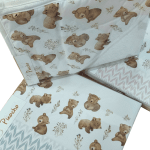 Capa Baño Oso 1m x 1m