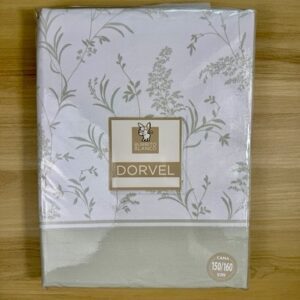 JUEGO DE  SÁBANAS BURRITO BLANCO 870 verde seco