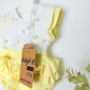 Conjunto baby Bee
