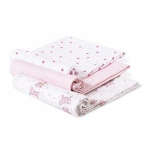 Pack 3 Gasas Interbaby Rosa
