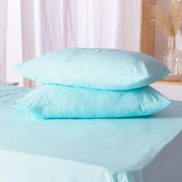 Funda Almohada  Karamelo Verde Agua