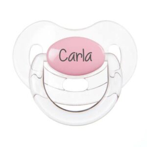 Chupete BOANN personalizado Transparente