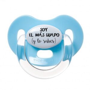 Chupete Frase "Soy el más guapo y lo sabes"