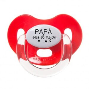 Chupete Frase "Papá eres el mejor"