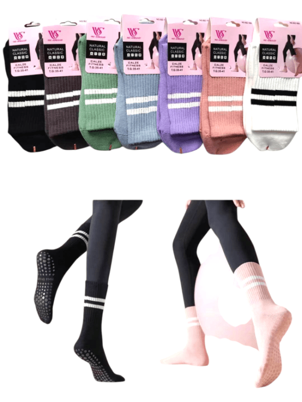 Calcetines Yoga y Pilates Antideslizantes