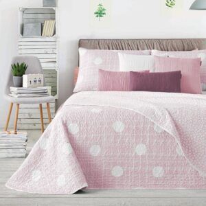 Colcha en oferta 90 MANTEROL color rosa