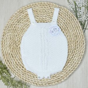 Pelele ranita hilo blanca
