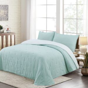 Colcha deluxe resersible bony Aqua