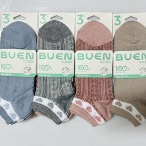 Pack 3 Tobillero corazones (35 al 40)