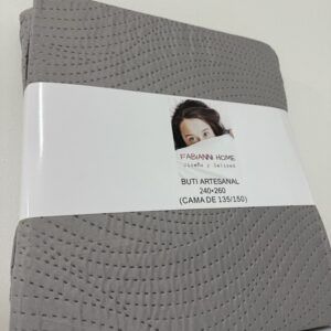 Colcha basic gris ( 135-150 )