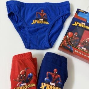 Pack 3 slip algodón infantil spiderman