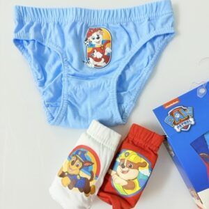 Pack 3 slip algodón infantil patrulla canina