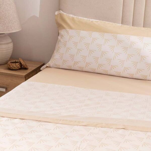 Juego Sábanas OFERTA Ismar Beige - Imagen 2