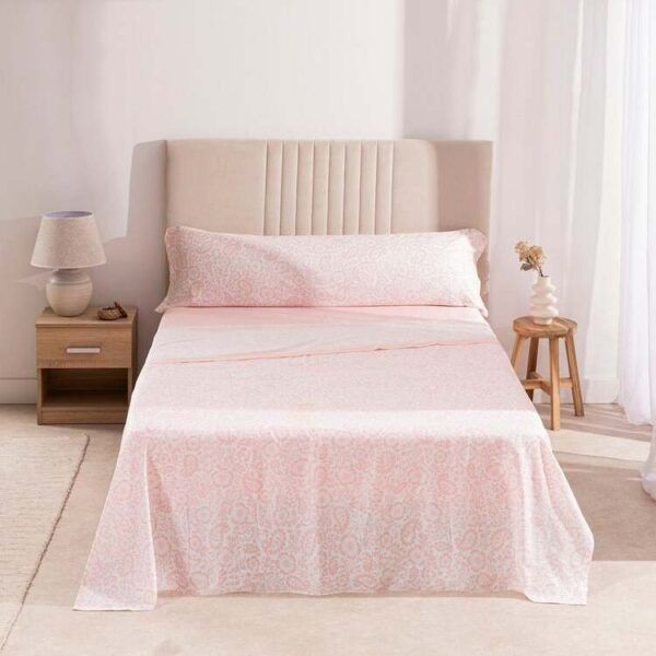 Juego Sábanas OFERTA Yared Rosa - Imagen 2