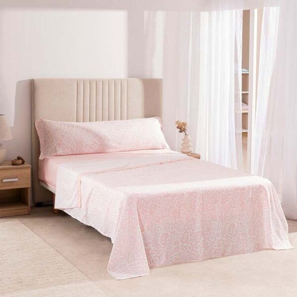 Juego Sábanas OFERTA Yared Rosa - Imagen 3