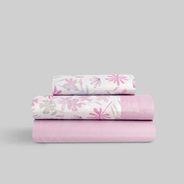 Juego Sábanas OFERTA Gaela Rosa