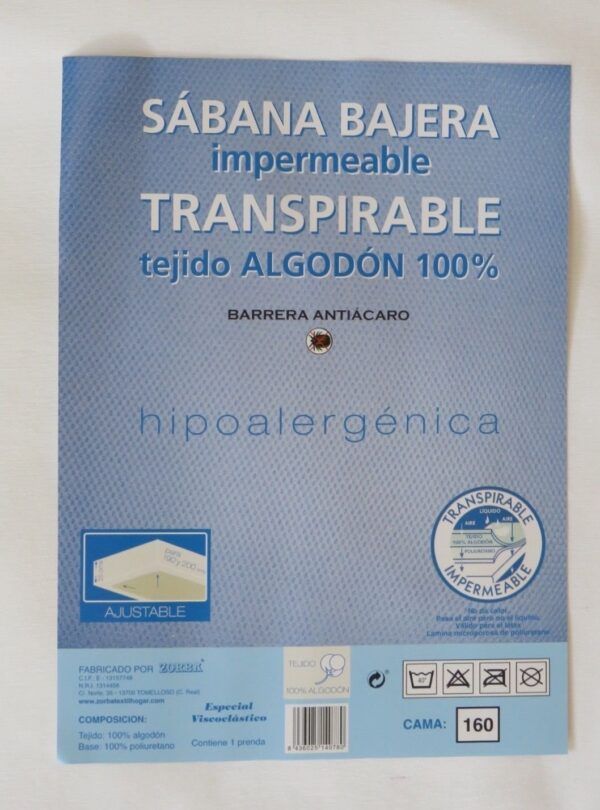 Protector Poliuretano TRANSPIRABLE e IMPERMEABLE