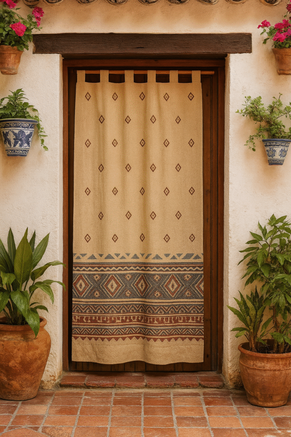 Cortina Exterior "Rombos colores"