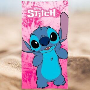 Toalla Stich Rosa