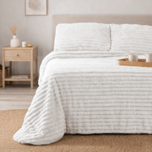 Edredón SHERPA Dorien BLANCO 150CM/160 cm