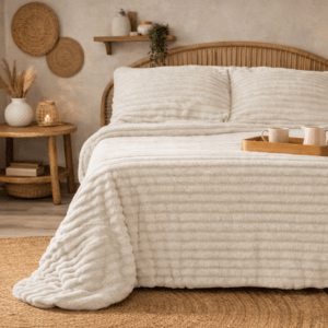 Edredón SHERPA Dorien Crudo 150cm/160cm