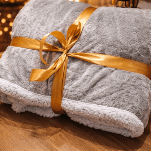 Manta OFERTA Gris Perla lisa 150 x 200