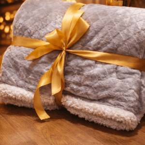 Manta OFERTA Gris Brocada 150 x 200