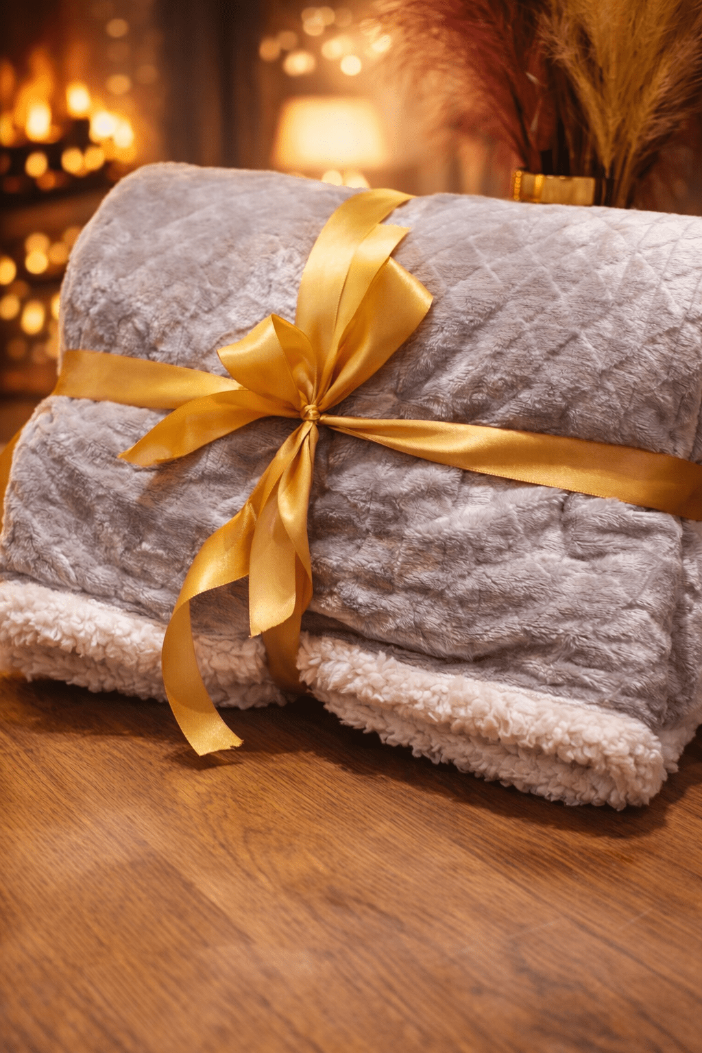 Manta OFERTA Gris Brocada 150 x 200