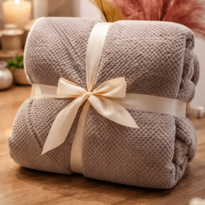 Manta OFERTA 220 X 240 MATRIMONIAL color Crema