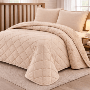 Colcha Edredón con botreguito modelo TRAFALGAR Beige