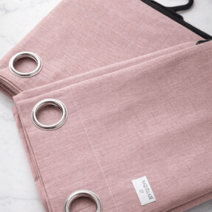 Cortina Loneta Rosa Maquillaje