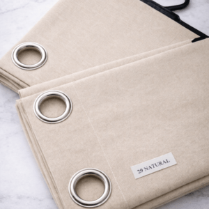 Cortina Loneta Beige Natural