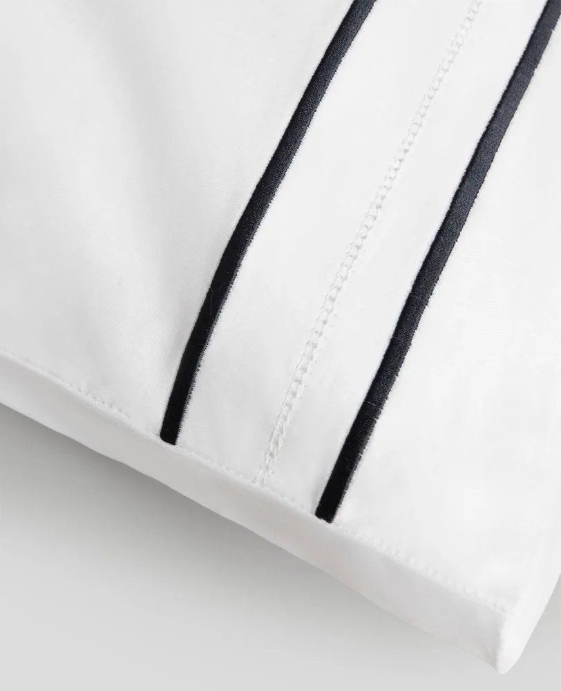 Juego de Sábanas 150cm DON ALGODÓN mod DEVA Blanco - Imagen 3