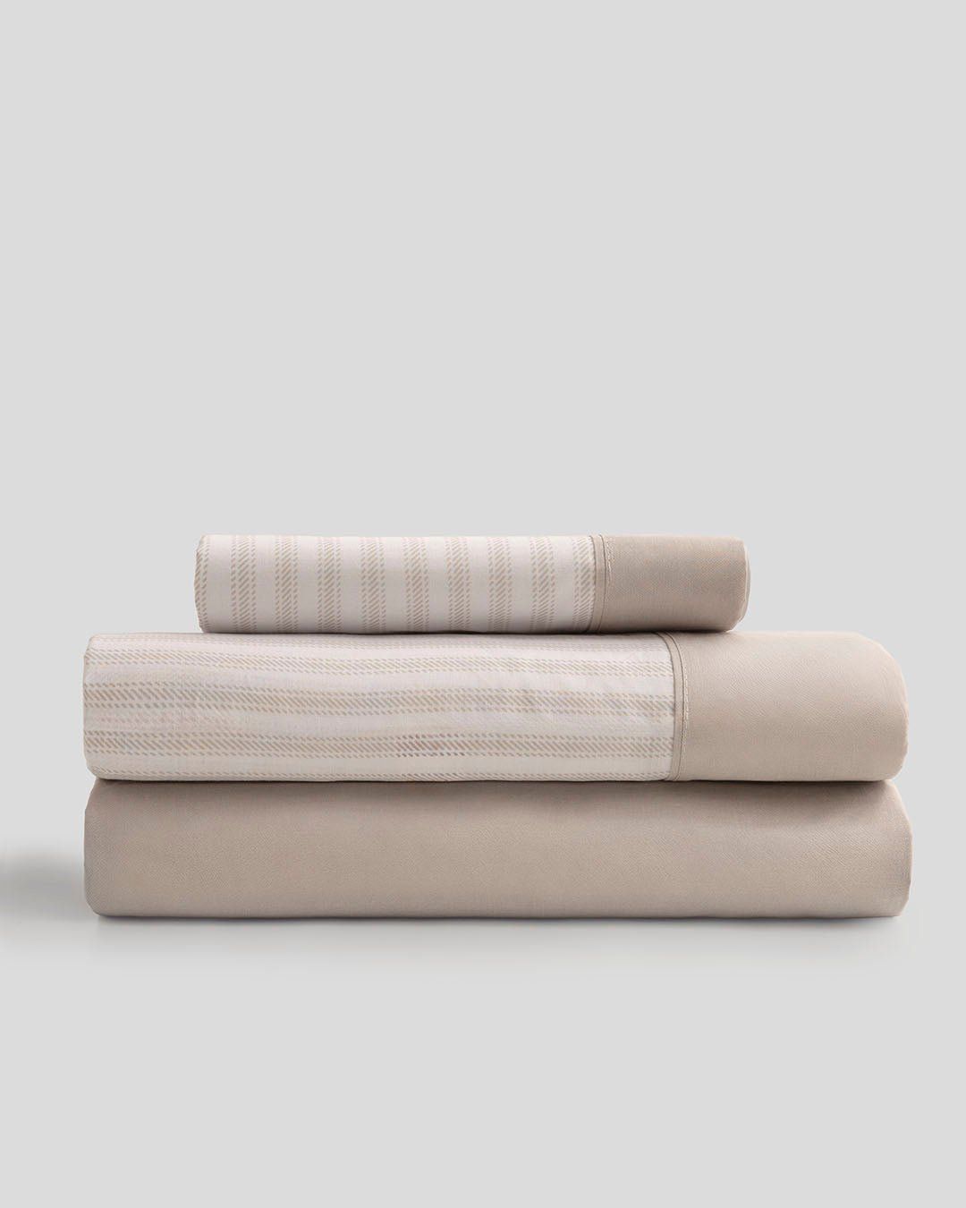 Juego Sábanas KARAMELO mod NESALI Beige