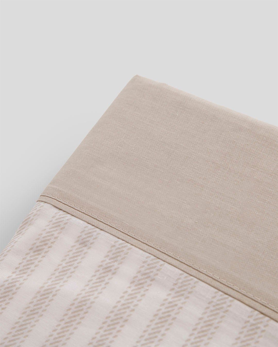 Juego Sábanas KARAMELO mod NESALI Beige - Imagen 3