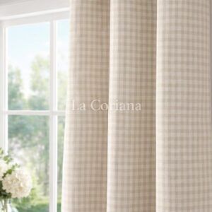 Cortina Vichy Beige