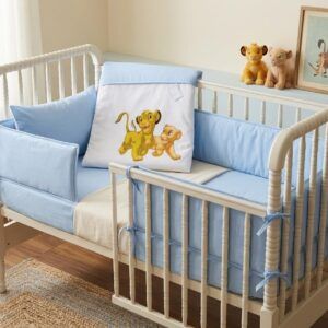 Edredón Cuna Rey León