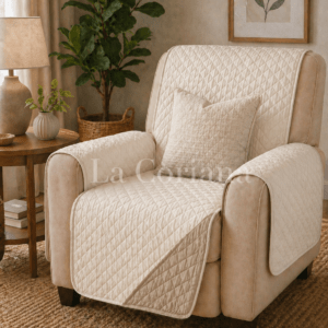 Funda Cover Sillón 1 plaza BEIGE/MARFIL