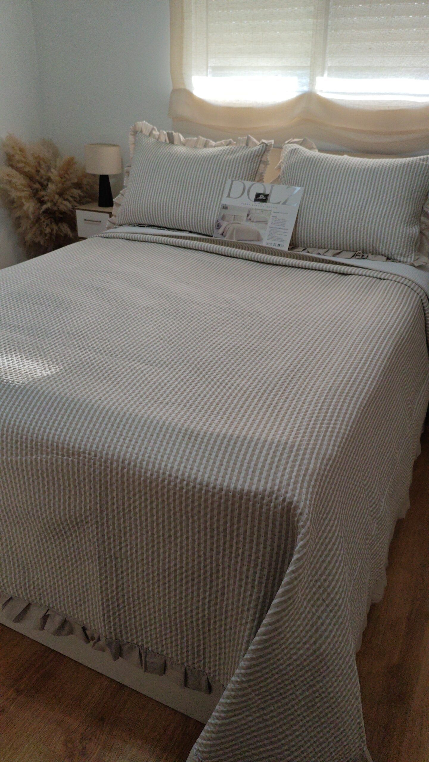 Colcha Dolz Modelo IBIZA BEIGE - Imagen 5