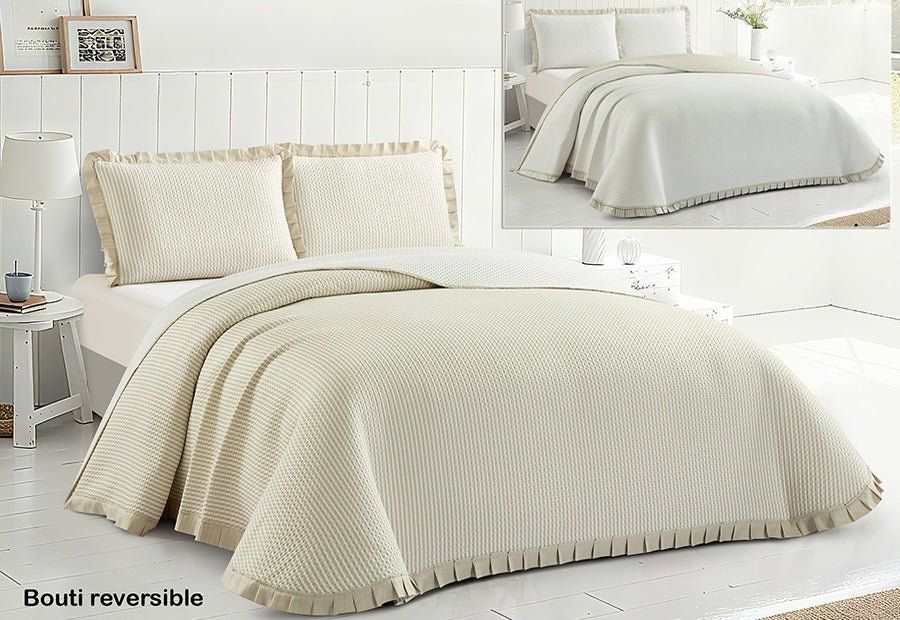Colcha Dolz Modelo IBIZA BEIGE - Imagen 2
