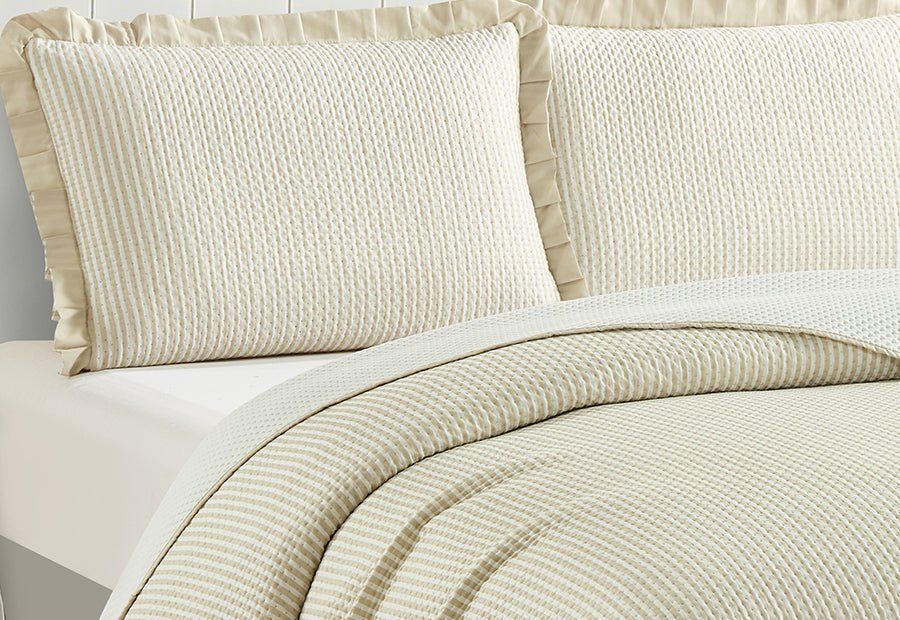 Colcha Dolz Modelo IBIZA BEIGE