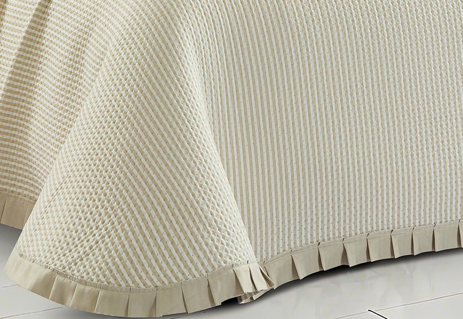 Colcha Dolz Modelo IBIZA BEIGE - Imagen 3