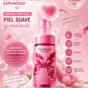Limpiador facial con aplicador silicona "LA BOMBA"