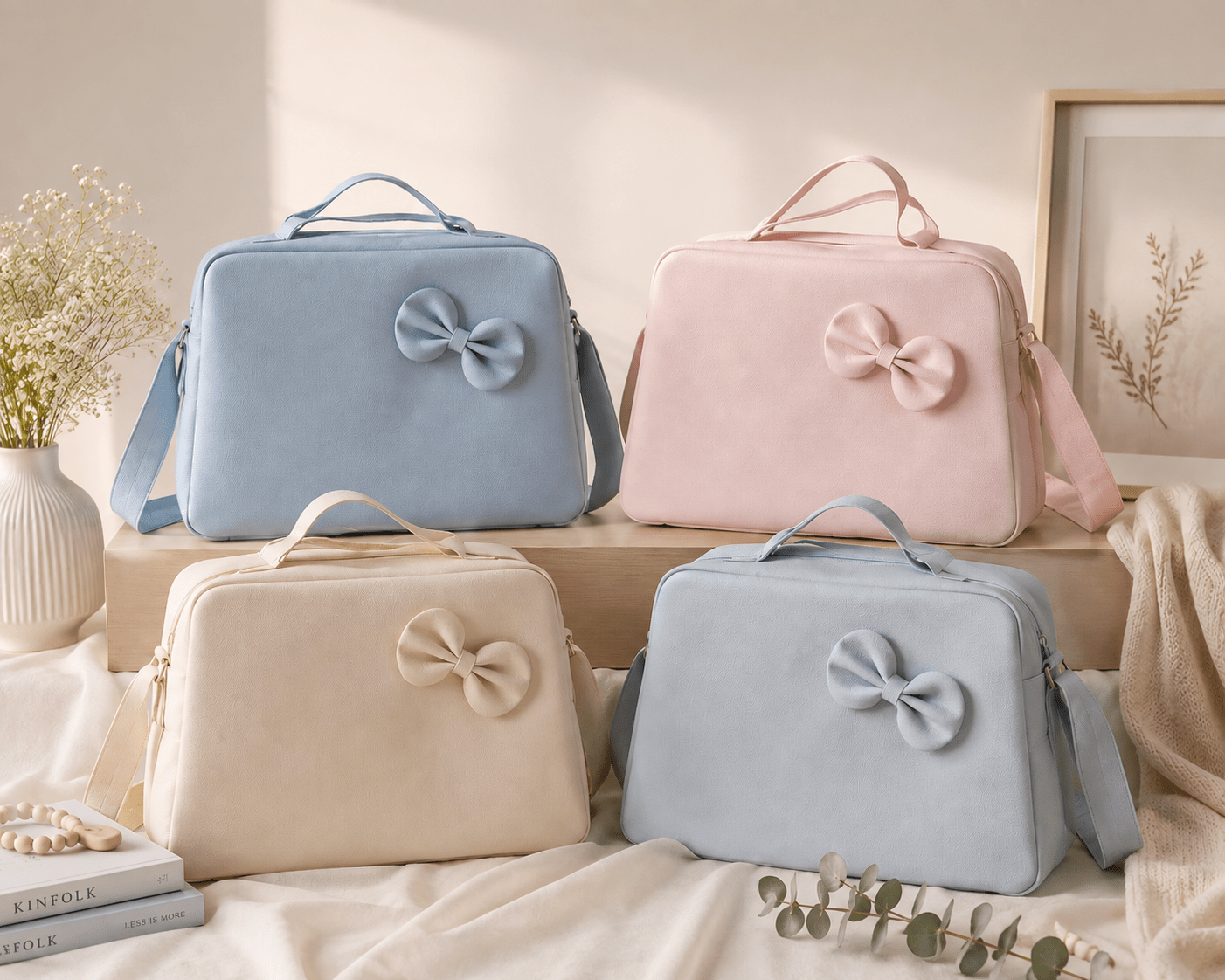 Bolso Polipiel Rosa 🩷 - Imagen 5