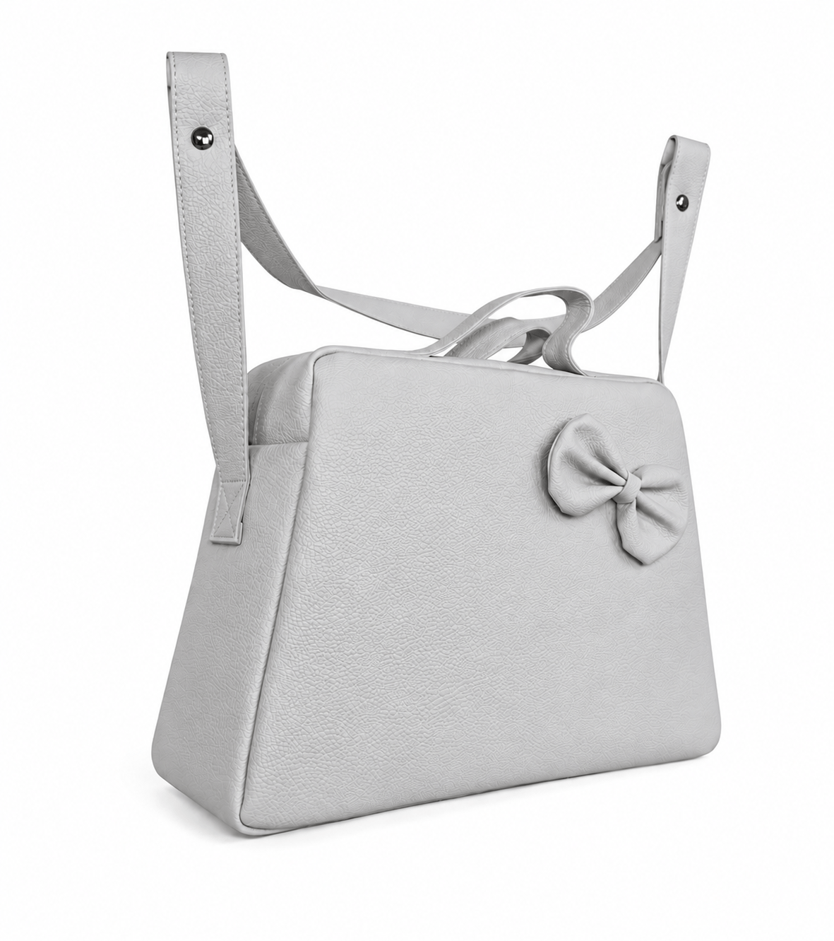 Bolso Polipiel Gris🩶 - Imagen 5