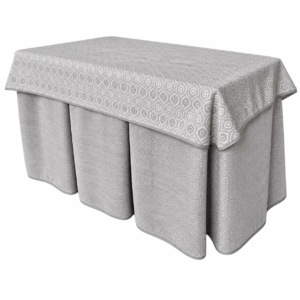 Ropa Camilla Andalucía 
70 x 120
 GRIS PERLA  (tapete no incluido)