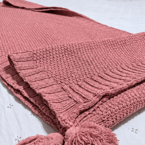 Pie de Cama decorativo Rosa